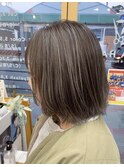 グレージュハイライト