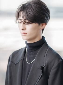 ヴィアラ 自由が丘(VIALA) 【VIALA 自由が丘】黒髪×センターパート