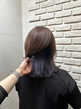 ビランチェ 池袋(bilancia) イメチェンヘアスタイル　美髪　インナーカラー