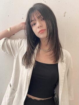 ビーチ(BEACH) シルクストリート縮毛矯正顔周りレイヤー