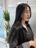 カット+カラー+低ダメージ縮毛矯正+高保湿3stepトリートメント ￥20000 