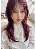韓国レイヤー　韓国ヘア