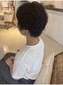 ショートゆるパーマ