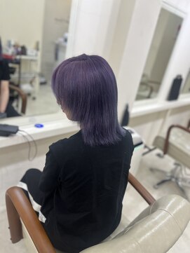 カリーナ(CARINA) パープルグレー/ハイトーンカラー