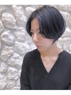 ヘアサロン エフ 渋谷(F) ＃ハンサムショート#ショートボブ#大人ショート