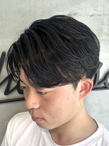 エムドットヘアーサロン(M. hair salon)&nbsp;高知/フェザーショート/センターパート/フェザーパーマ/韓国風