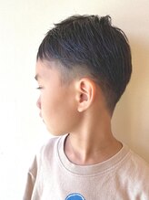 プラスライン 男の子ヘアスタイル