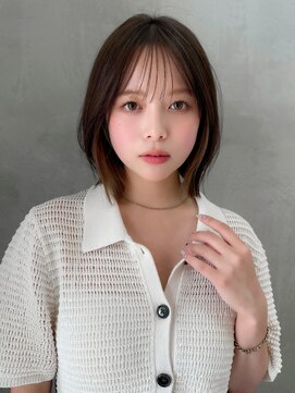 ロンドエニカ 大宮(Lond enika) ショート/ハイライトカラー/白髪/白髪ぼかし/ブリーチ/大宮