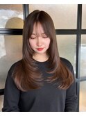 トレンドレイヤーカット/ワンカール簡単スタイリング/表参道