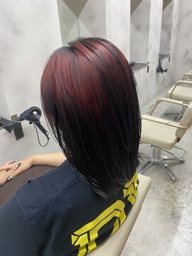 赤黒デザインカラー