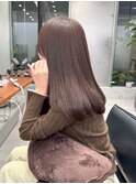 <ゲスト>ワンカラーで赤みを抑えたモカグレージュ