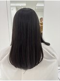 ロングヘアー　　耳前ローレイヤー