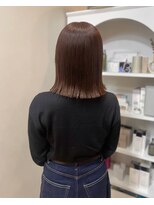 ノアグリーン(noa green) 切りっぱなしボブ