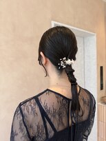 オン キャナルシティ博多前店(on) 【中里恵梨】編み下ろし/ヘアセット/タイトヘア/お呼ばれヘア