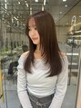 ゼスト フィーノ(ZEST fino)&nbsp;赤みを抑えたカラーに流行りの顔まわりレイヤーで動きも可愛く！