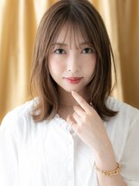 カバーヘアアンドスパ ブリス 浦和(COVER HAIR&SPA bliss) ブリーチなし小顔セミロングレイヤーウルフカットX浦和30代40代