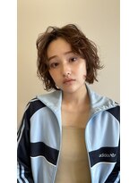 ニール 名古屋 伏見 丸の内(NEELU)&nbsp;[NEELU_take]ブラウンカラー×ボブパーマ