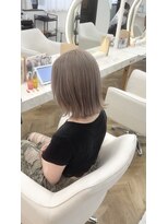 リアン 上尾店(Rien)&nbsp;1ブリーチで作るミルクティーグレージュ