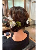 エイチエムヘアーホーム 池袋2号店(H M hair home)&nbsp;ツインヘア/ツインシニヨン/ヘアアレンジ/ヘアセット/池袋