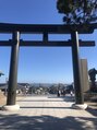 ヴィヴィット美容室(ViViTO)&nbsp;夏の思い出２出雲大社の鳥居！