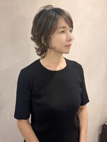 ラトリエコンタン(L´atelier Content)&nbsp;【content Yumi】ミディアムレイヤーのパーマ