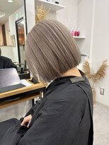 ウル 岡山駅店(ULu.)&nbsp;ハイトーンミルクティーグレージュブリーチケアブリーチ岡山駅