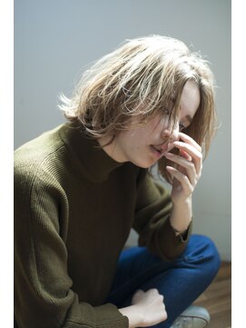 ホーミートウキョウ(HOMIE TOKYO) 渋谷 イルミナカラー×ケアブリーチ×ハイライト×TOKIO