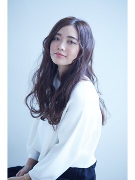 アトリエサニーデイ(atelier SUNNY DAY) モカブラウン/大きめウェーブ/パーマ/艶髪ロング