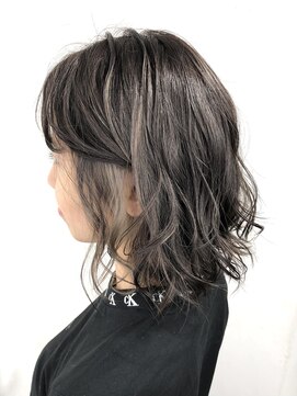 フォーク(FOLK) KASUMI ハイライト×ポイントデザインカラー　　【FOLK 恵比寿】