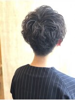 エコモ ヘアー(E Komo hair) ブロックパーマ/フェードスタイル