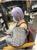 【REJOICE hair EN】ホワイトパープルアッシュ　担当AKIRA