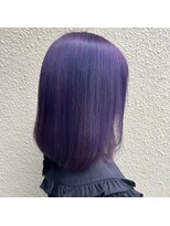 ヘアーデザイン ポポラリタ(Hair Design Popolarita)&nbsp;ケアブリーチ　パープル/バイオレット/紫
