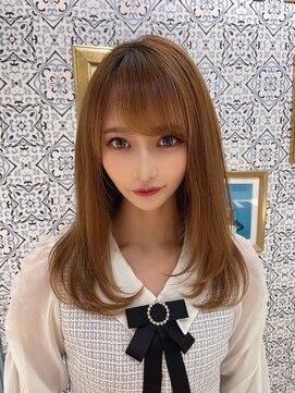 ロンドカスティーヨ 四日市(Lond castillo) 【ロンドカスティーヨ】佐次田大人可愛いペールベージュレイヤー