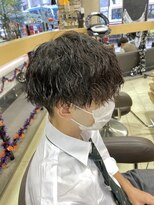 ゼスト 吉祥寺店(ZEST)&nbsp;モテるメンズパーマ　ツイストスパイラルパーマ　島田優斗