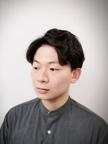 リバティシェアバーバー 銀座(LIBERTY SHARE BARBER)&nbsp;【星野源さん風】アップバンクパーマスタイル