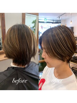 リアン(Lien) 外国人風ハイライトカラー