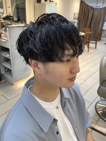 メンズパーマ ランダムワンカールパーマ