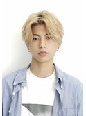 外国人風ハイトーンセンターパート[表参道/青山/渋谷/原宿]
