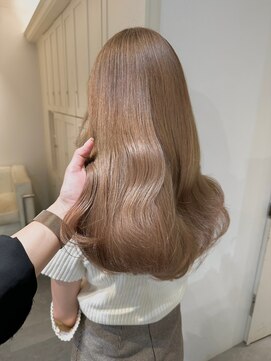 ベレーザ 渋谷(BELEZA) 5290艶髪グレーベージュミルクティーアッシュハイトーンカラー