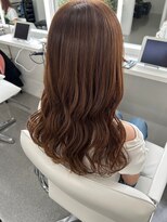 イロウ 山口どうもん店(IROW) デザインカラー/オレンジブラウン/巻き髪