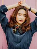 アゲート(Agate)&nbsp;【錦糸町美容院Agate】ハイトーンカラー×ロングスタイル