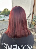 パディントン(Paddington) パキッと発色チェリーレッド☆可愛い赤をマシマシで◎