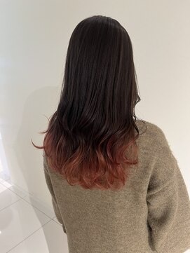 アヴァンスクロス あべのルシアス店(AVANCE.CROSS) 毛先カラー