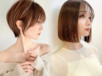 ロンドネートゥル 新潟(Lond naitre)の写真/ショート、ボブでも毛先までまとまり扱いやすい初めての感覚。貴方史上最も小顔、そして可愛く。[新潟]