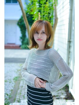 ポリッシュヘアーメイク 金町店(POLISH hair make) ミディアムヘアー