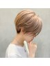 【人気No.3】透明感カラー＋カット+激ツヤトリートメント￥14080→￥11550美髪