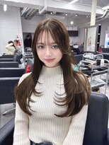 リア(riah) ダブルカラーレイヤーカットブリーチなしダブルカラー