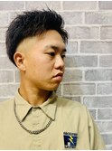 お洒落スキンフェード××ツイストスパイラルパーマ/倉敷/メンズ