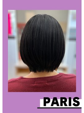 ワンポイント ウィズ パリス(One Point with Paris) ショートボブ