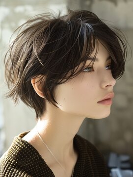 アルトリスト(Altruist Aging×HAIR&SPA) ☆オリーブグレーココアベージュ小顔クラゲヘアー/黒髪/髪質改善